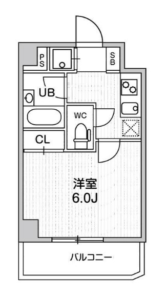 コンシェリア新橋の間取り