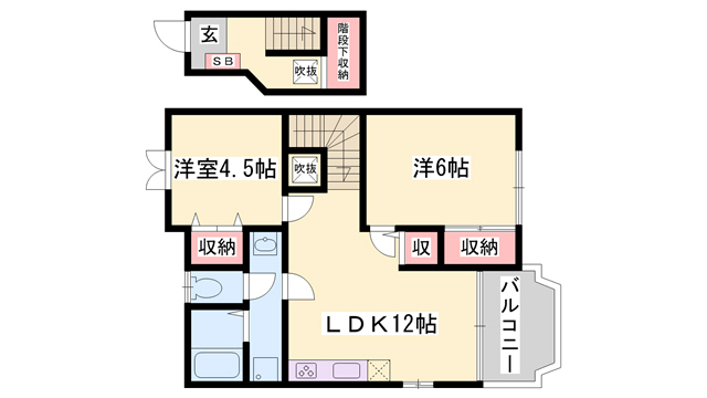 グリーンハウスIIの間取り