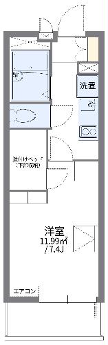 【レオパレス栄の間取り】