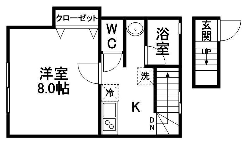 プラッツ二軒茶屋の間取り