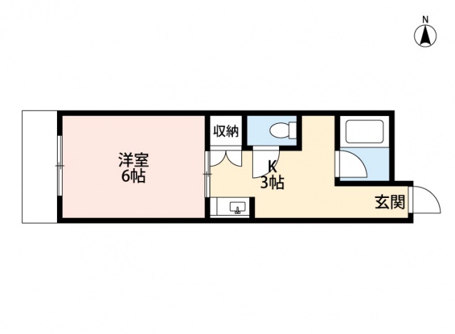 広島市安佐南区古市のマンションの間取り