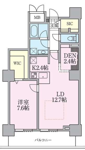 ロイヤルパークスタワー南千住の間取り