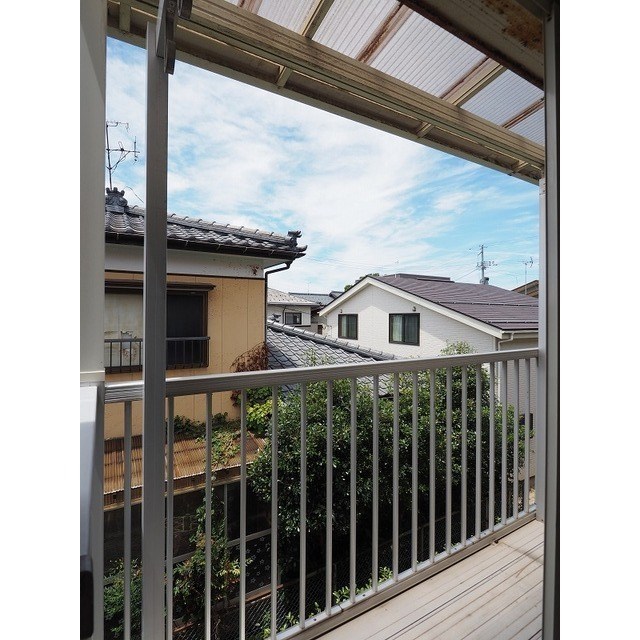 バルコニー　別部屋（207号室）の写真です！