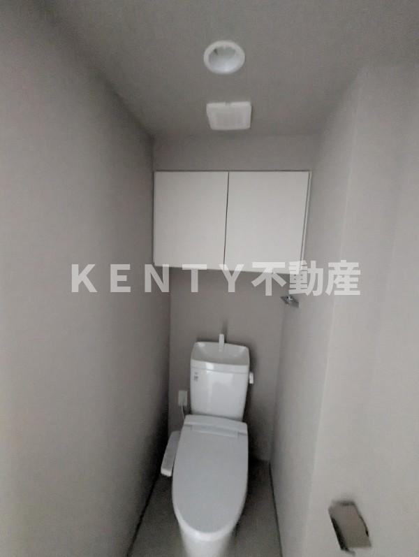 トイレ　ゆったりとした空間のトイレです