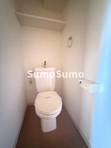 トイレ　ゆったりとした空間のトイレです