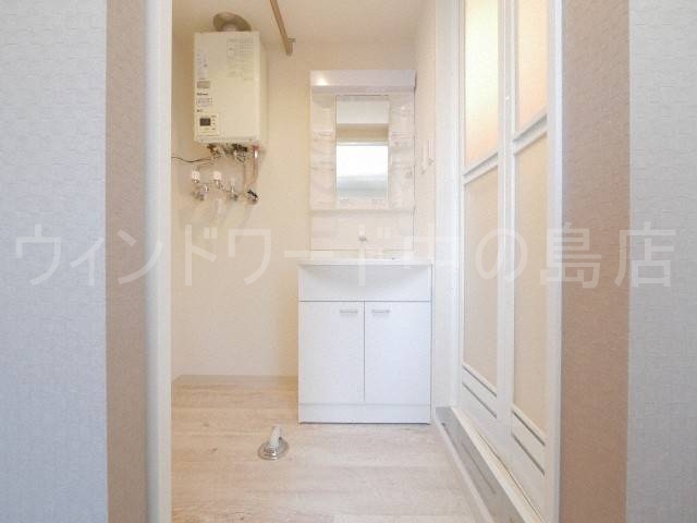 洗面設備　詳細は、ウィンドワード中の島店までご相談下さい。