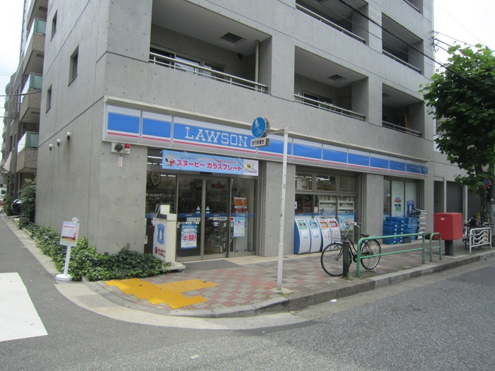 スーパー　ローソン新大橋1丁目店（スーパー）まで377m