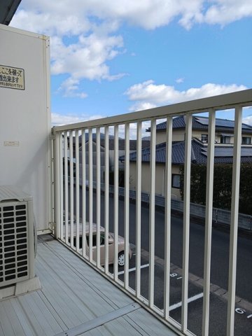 バルコニー　バルコニー付きです