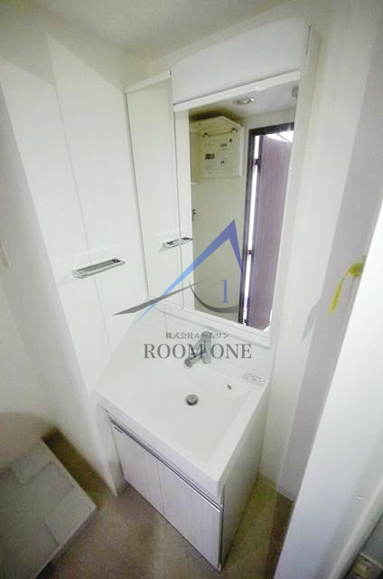 洗面設備　洗面台です。