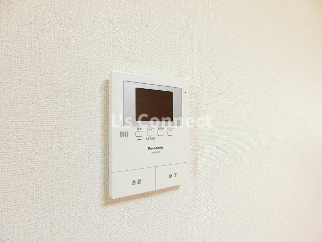 セキュリティ　突然の来客もＴＶモニターホンでしっかり確認。