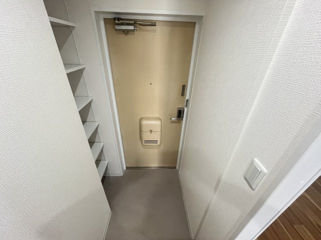 玄関　明るい玄関です