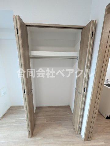 収納　十分な収納スペースがあります
