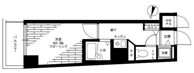 ステージファースト目白の間取り写真