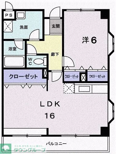 レソールの間取り写真
