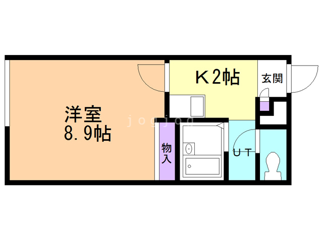 【レオパレスグラッツェの間取り】