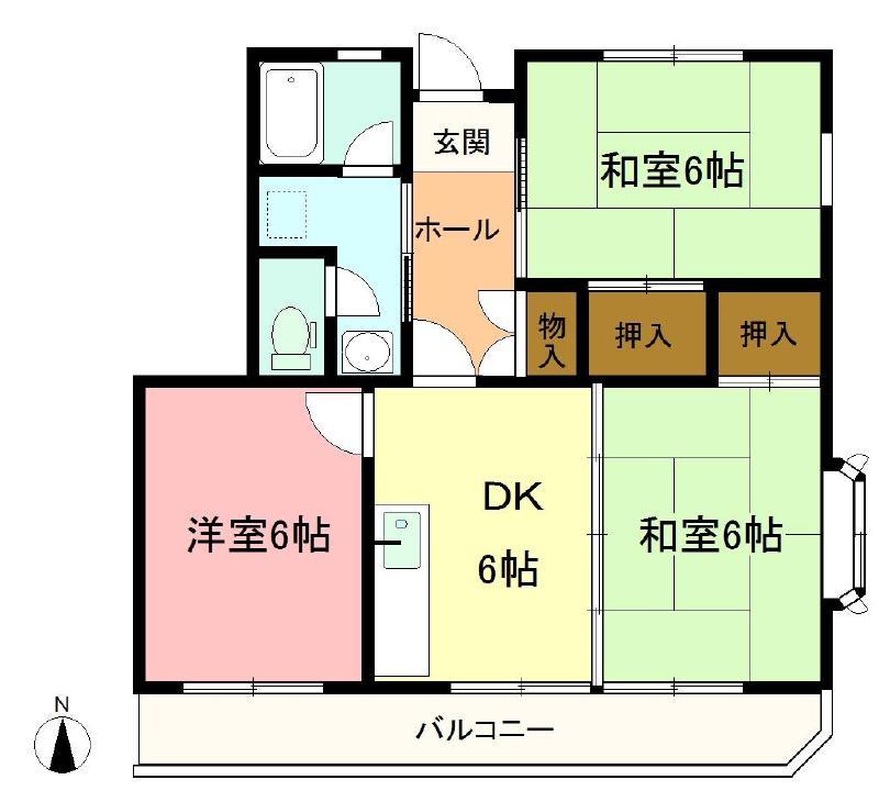 ピアアベニューの間取り