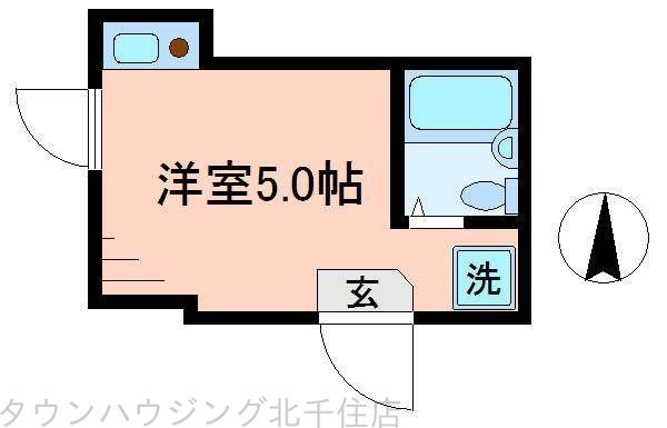 東京都葛飾区堀切２（アパート）の賃貸物件の間取り