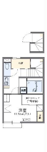 レオパレスきららの間取り