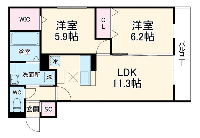 GRAND　Dーroom豊田市花園町の間取り