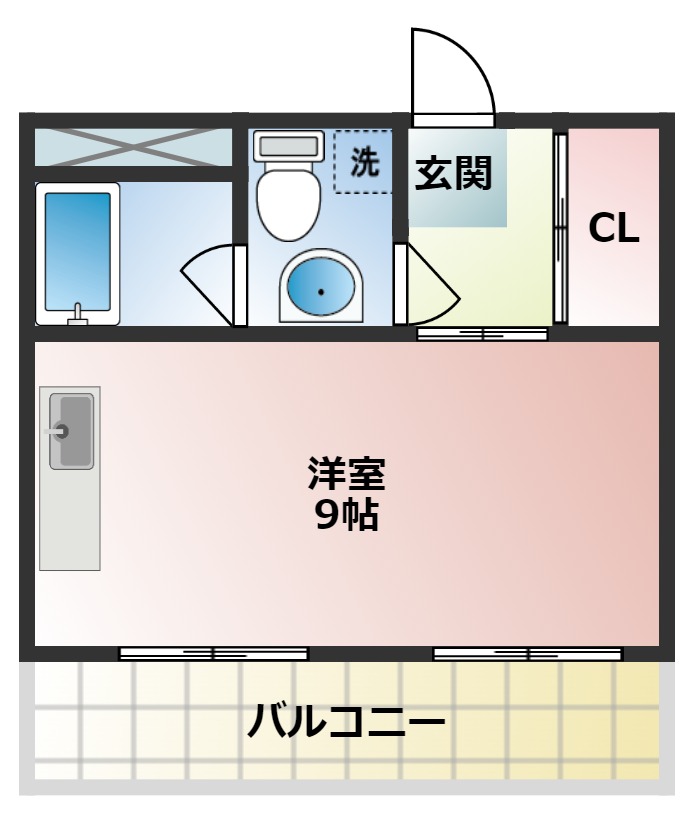 アメニティ醍醐の間取り