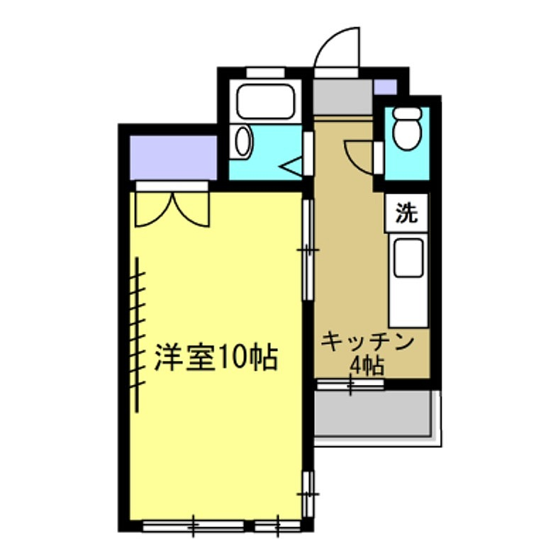 サワータウン白山の間取り