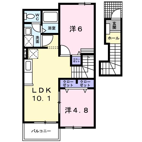 ブリーズ　ハウスの間取り