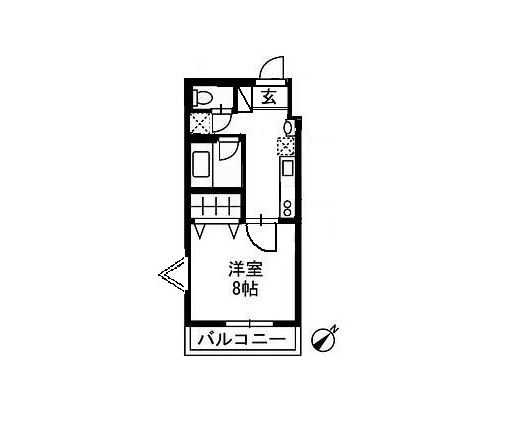 セレクトルームミキの間取り