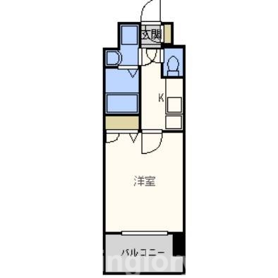 サヴォイスタジオスイーツの間取り