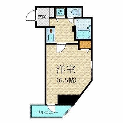 【新宿区新宿のマンションの間取り】