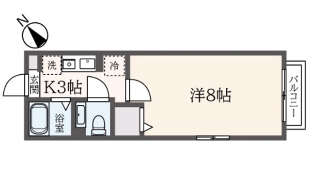 【サウスウィンドウの間取り】