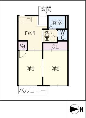 メゾンよし池の間取り