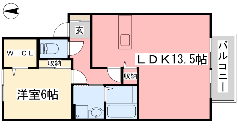 ガーランドの間取り