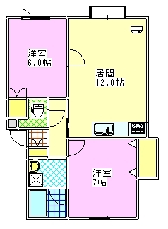 イチカワホーム舟岡の間取り