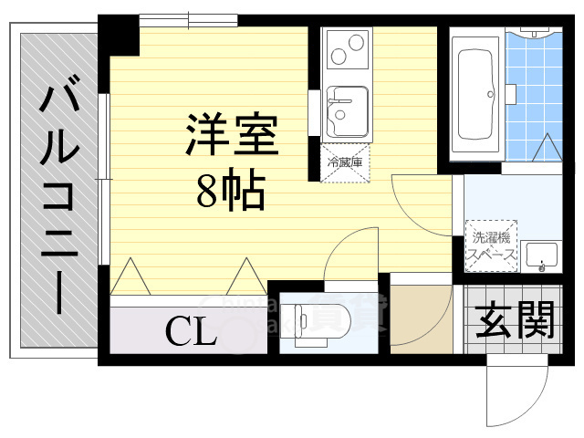 クライス横堤の間取り