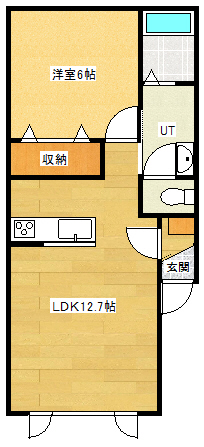 アイーレIVの間取り