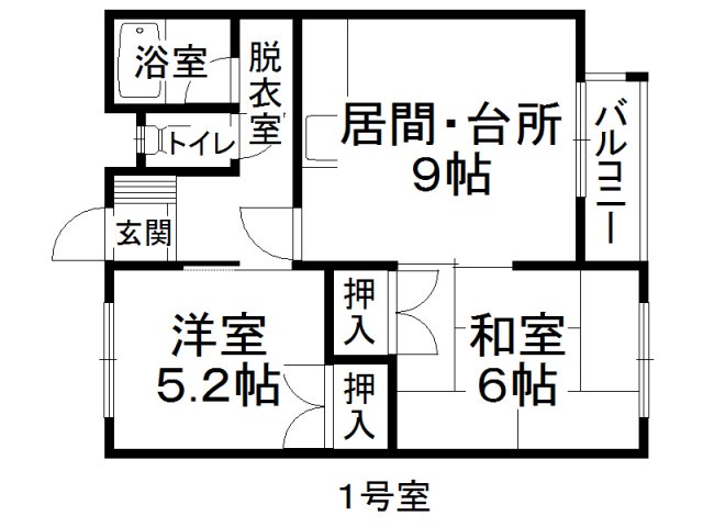 モアシャンブレの間取り