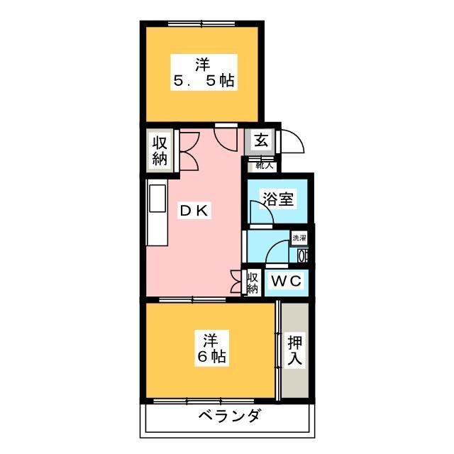 守屋ビルの間取り