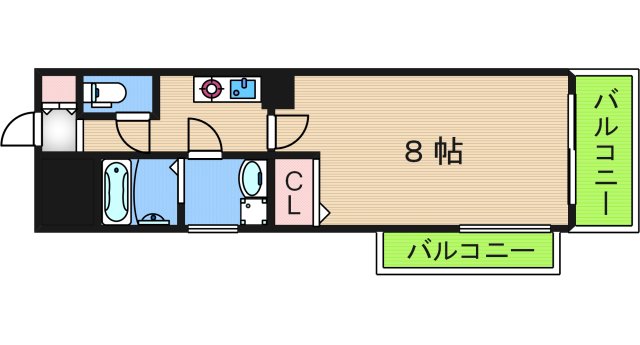 フォレストインサイドIIの間取り