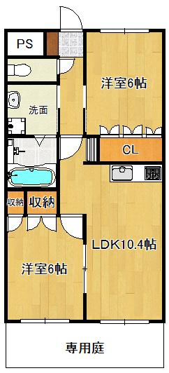 Ｙ’ｓマンションの間取り