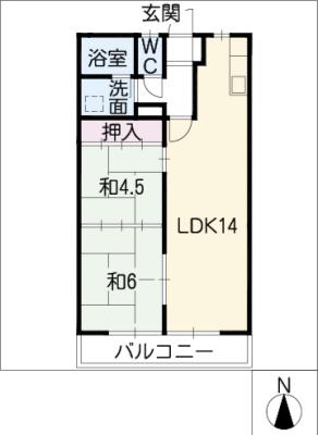 グリーンヒルにしの台の間取り