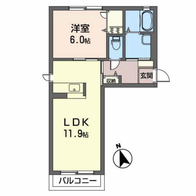 グランコート丸内Ａの間取り