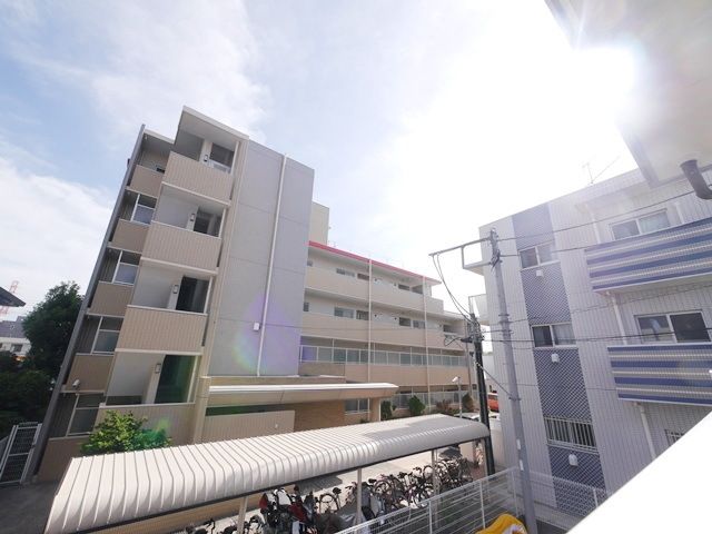 【横浜市港北区新羽町のマンションの眺望】