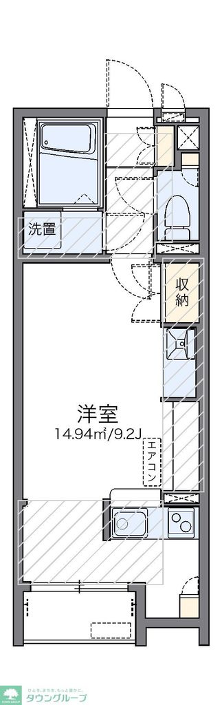 レオネクストテルビューレンの間取り