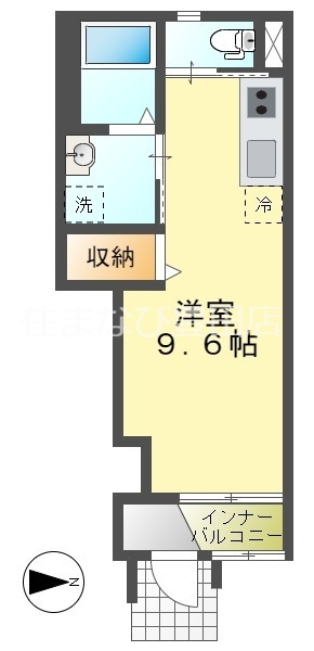 フェイシングイーストの間取り