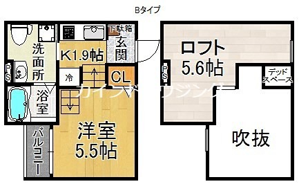 ラヴィータ御崎の間取り