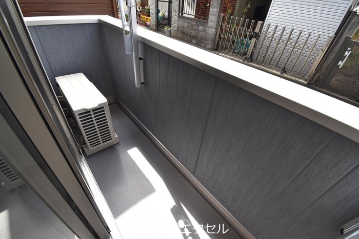 バルコニー　風通し良好です。
