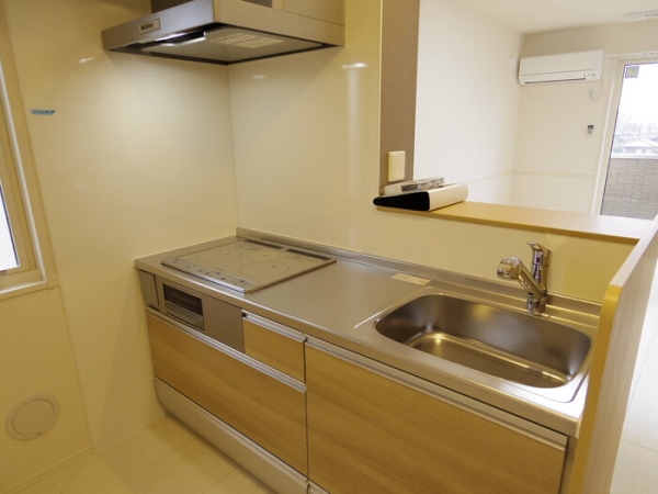 キッチン　対面キッチンで楽しくお料理♪