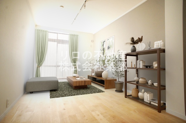 居室・リビング　こちらの家具はＣＧです。家具付きではございません。