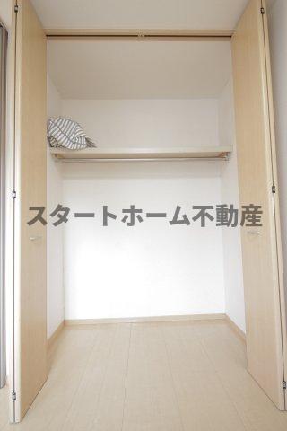 収納　十分な収納スペースがあります