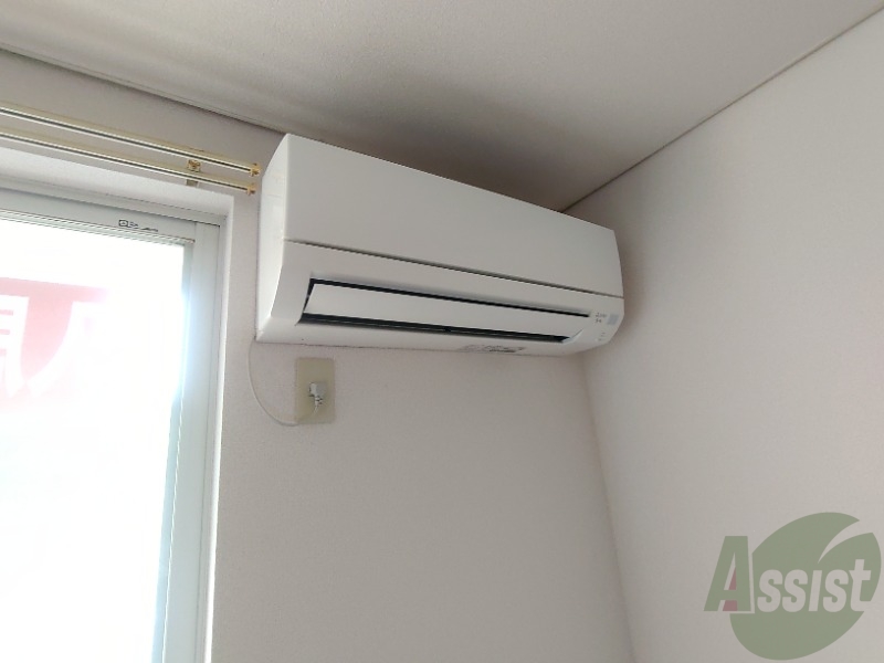 その他設備　エアコンが付いているので夏も冬も快適ですね～